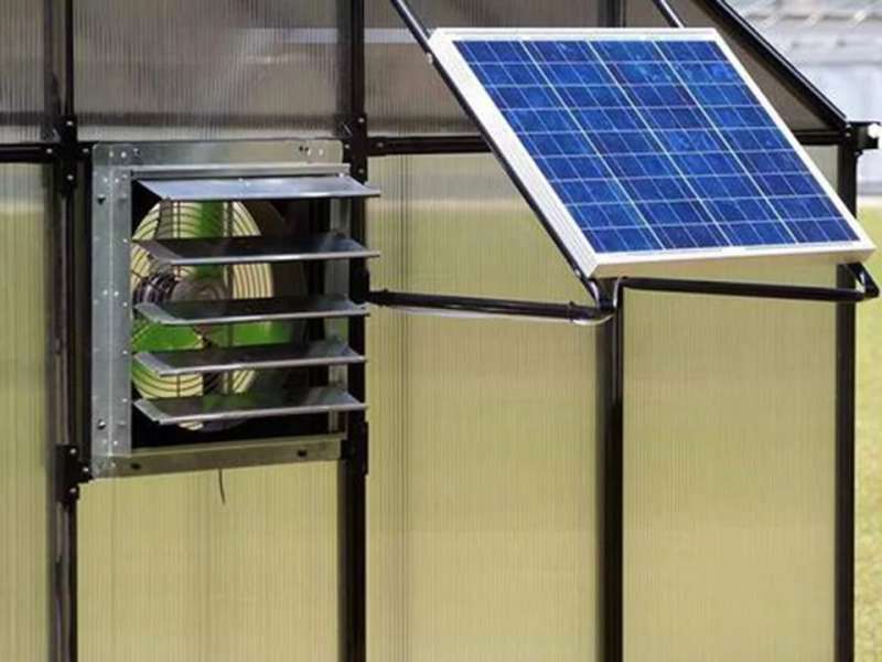 petit ventilateur solaire serre